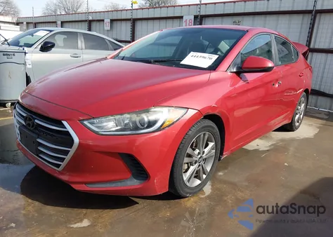 2018 Hyundai Elantra Sel from USA, damaged, VIN 5NPD84LF2JH253777